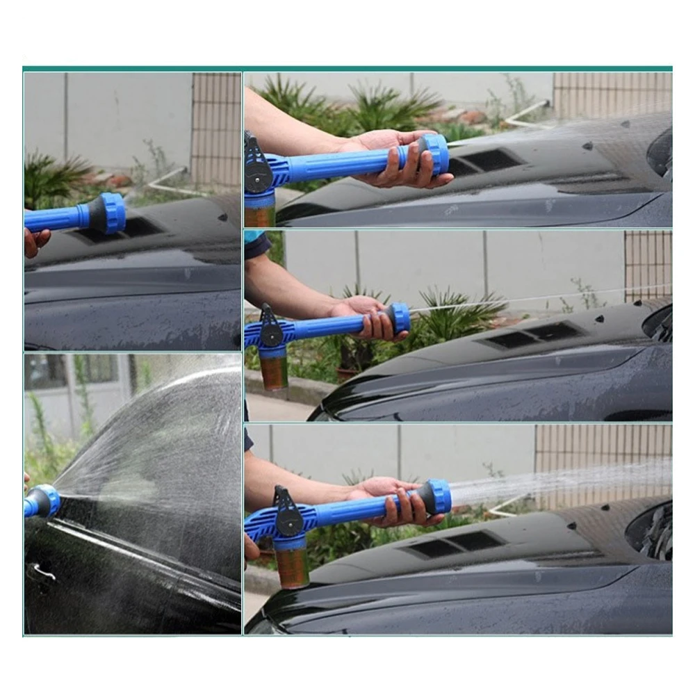 HTB1VKuebRKw3KVjSZFOq6yrDVXaB Multi-function sprinkler 8 IN 1 Garden Hose Nozzle Water Soap Dispenser Pump Spray Gun Car Washer Cleaning