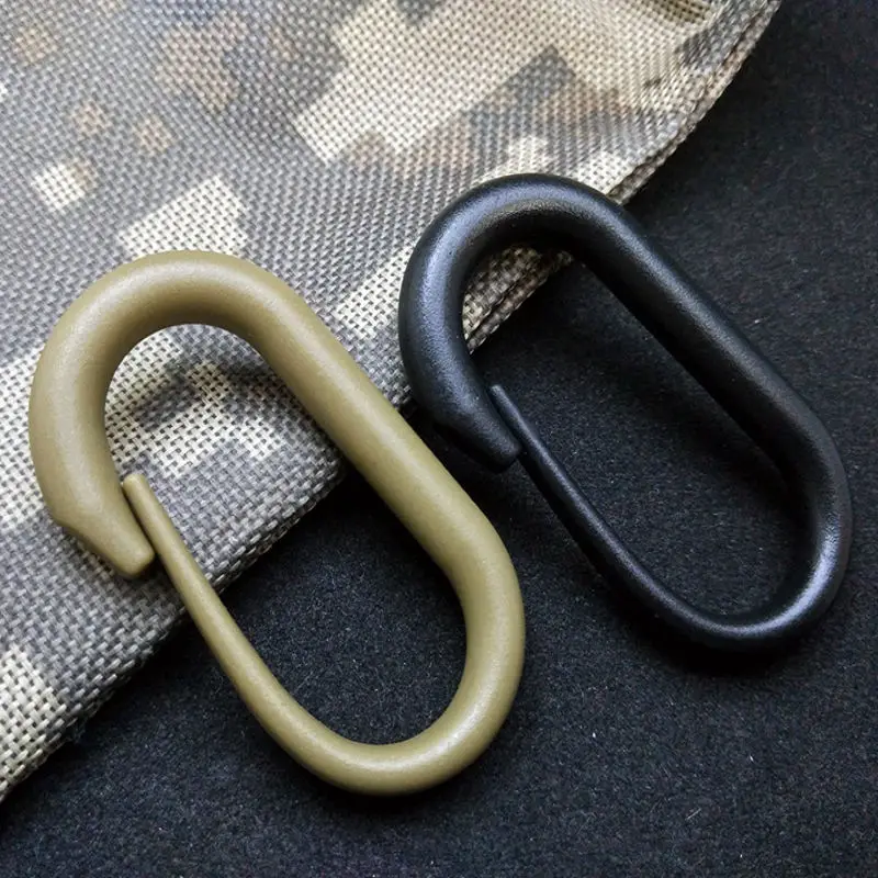 

webbing Clasp Hook Hike Backpack Quickdraw Carabiner Tactical molle Hang Snap Buckle web webdom attach Clip Outdoor travel Camp