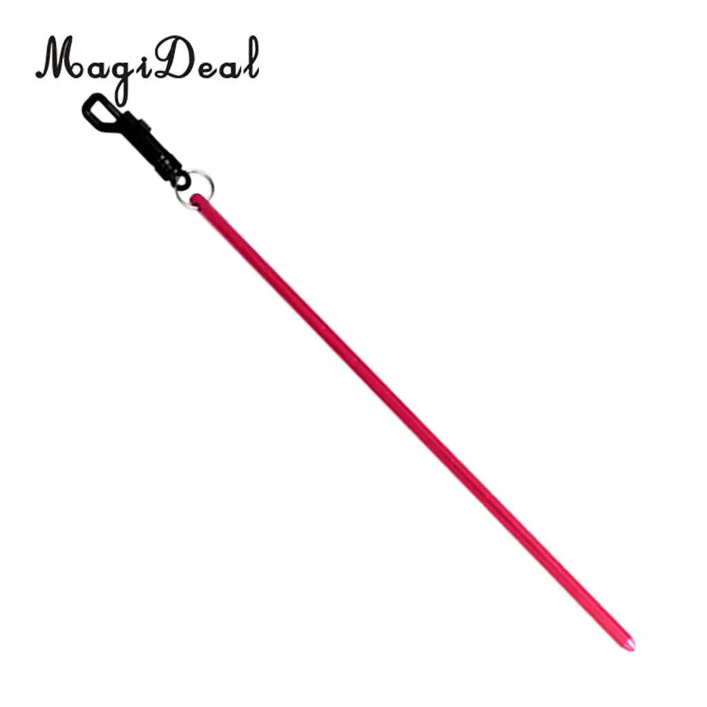 MagiDeal Aluminum Dive Lobster Tickle Pointer Stick Rod, Measurement, Clip for Safety Underwater Scuba Diving Diver Photographer