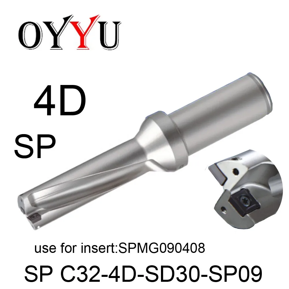

SP C32-4D-SD30-SP09, WC indexable insert drill U Drilling Shallow Hole indexable insert drills,Cooling hole,original factory