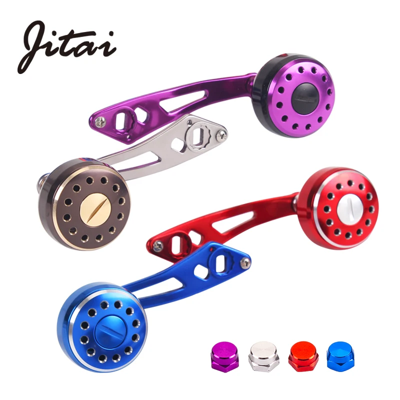 JITAI المعادن الصيد بكرة مقبض سبائك الألومنيوم مقبض DIY الساعد المكسرات لوحة غطاء برغي اليسار اليد اليمنى ل Baitcasting بكرات معالجة JITAI المعادن الصيد بكرة مقبض سبائك الألومنيوم مقبض DIY الساعد المكسرات لوحة غطاء برغي اليسار اليد اليمنى ل Baitcasting بكرات معالجة