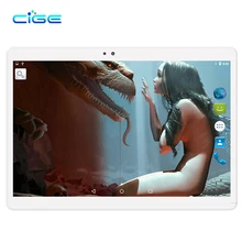 CiGe Newest 3G Android Tablet PC Tab Pad 10 Inch IPS Deca Core 4GB RAM 16GB ROM Dual SIM Card Phone Call 10.1″ Phablet WiFi GPS