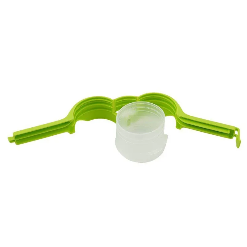 Food Sealing Clip With Nozzle Bag Clip Pour Food Sealing Storage Seal Sealer Freezer Fridge Clamp Cover Fresh 35MR2201