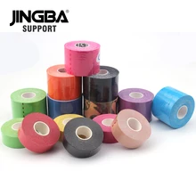 JINGBA Поддержка 2 размера 5 м Длина эластичная повязка спортивная лента кинезиологическая лента Атлетическая Бег для тренажерного зала, тенниса по колено уход за болью