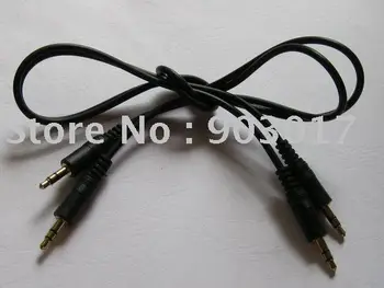 

Male to Male Audio Cable 3.5mm Gold Plated Stereo Plug 50cm 60 pcs per Lot hot sale free shipping
