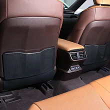 QHCP ABS автомобильные чехлы для сидений автомобиля защитные накладки для ухода за задним сиденьем защитные коврики 2 шт. детский анти-удар коврик для Lexus ES200 260 300H