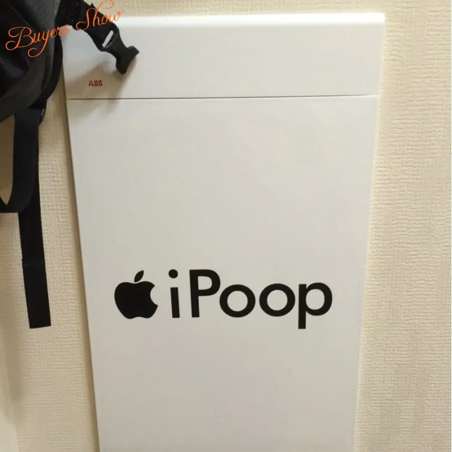 Funny Toilet Seat Stickers DIY Removable Vinyl Wall Art Sticker For Bathroom Toilet Decor