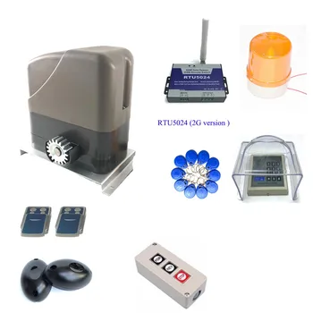 

AC220V/110V 800KG Sliding Door Automatic Opener Motor 12v Auto Electric Gate Operators with 2 Transmitters kit