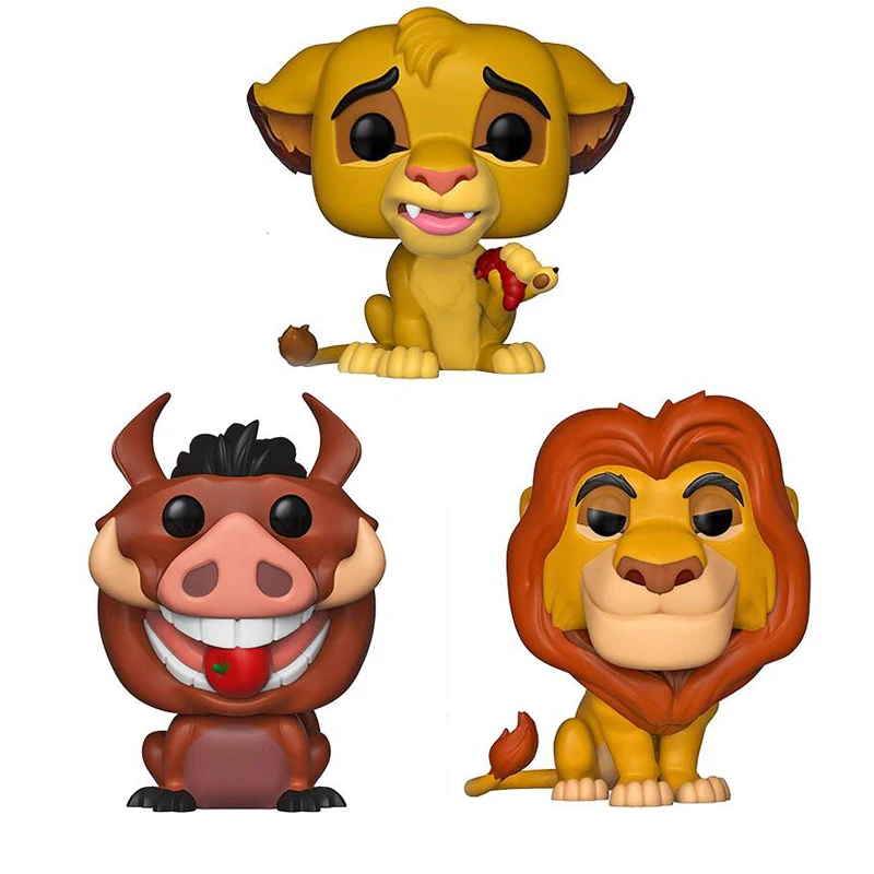 Король Лев маленькая simba MUFUSA PUMBAA фигурка коллекция виниловая кукла модель игрушки