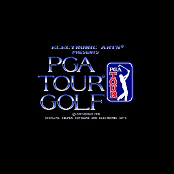

PGA Tour Golf 16 bit Big Gray Game Card For NTSC Game Player Drop Shipping