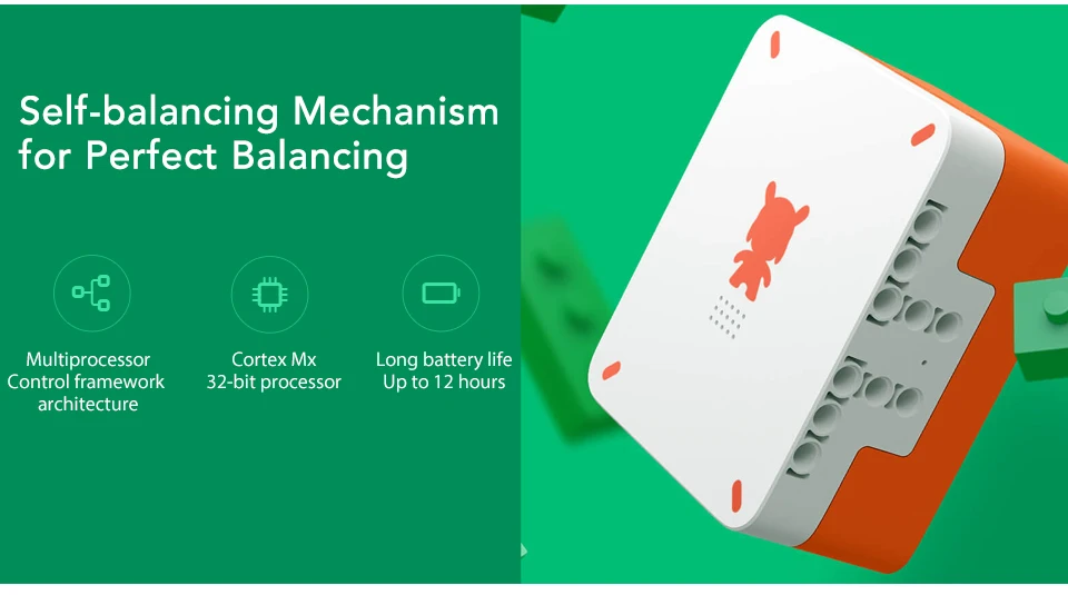 Xiaomi MITU Robot Builder DIY Building Blocks Robot Building and Coding Kit Bluetooth 4.0 Programmable Smart Track Robot Kit APP (9)