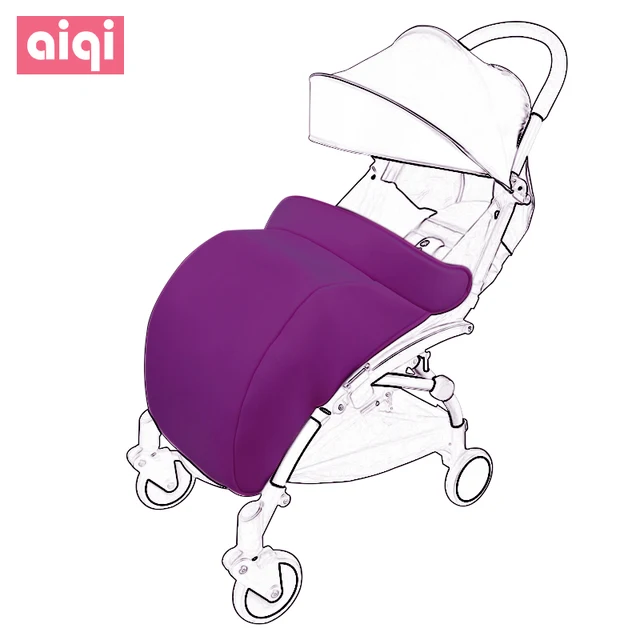 aiqi d'hiver lourd coton, chaud, coupe vent, bébé poussette, chariot, parapluie de voiture, universal couverture de pied, en plein air sac de