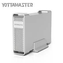 Yottamaster D35 High-end Festplattengehäuse USB 3.0 zu SATA Einzigen Bay externe HDD Docking Station für 3,5 HDD Unterstützung UASP 8 TB