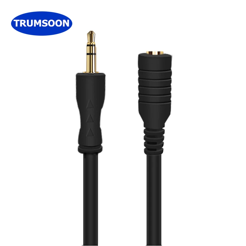 

Trumsoon 3.5mm Male to Female Extension Cable Audio AUX Cord Line for PC MP3 Speaker Phone Car Earphone
