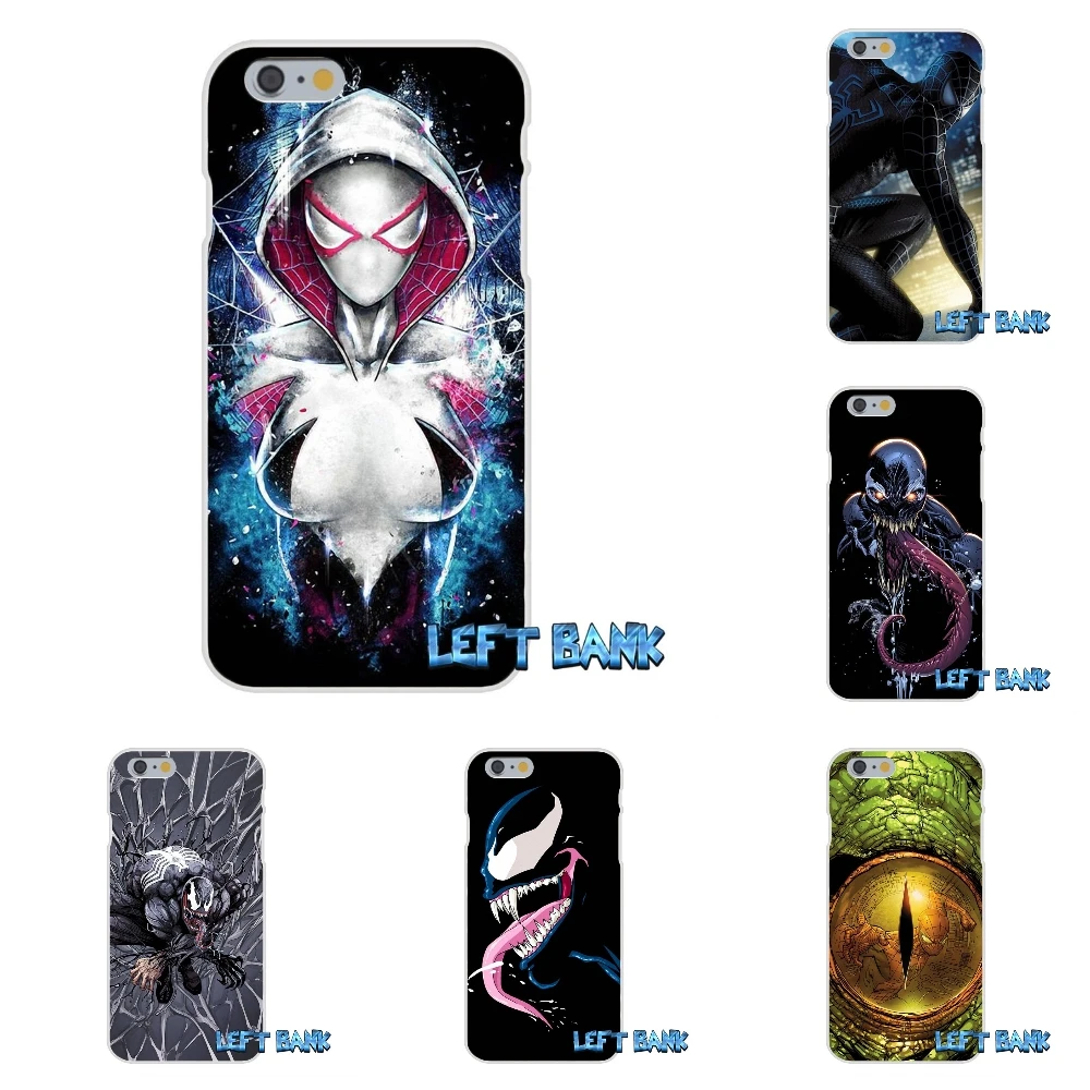 Spiderman Black Suit Venom Symbol Soft Silicone TPU Transparent Cover Case For Samsung Galaxy A3 A5 A7 J1 J2 J3 J5 J7 2016 2017 | Мобильные