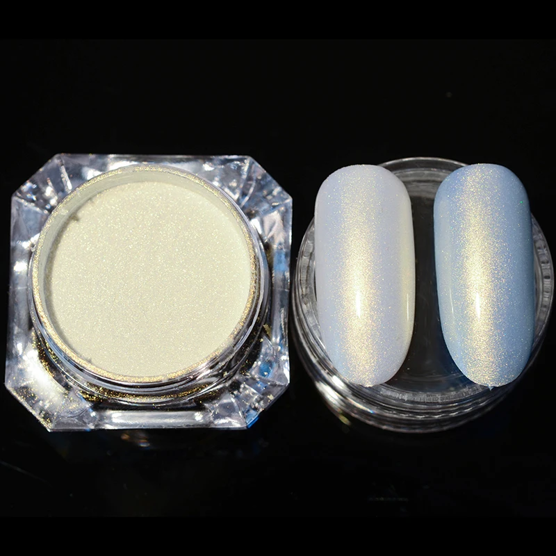 

2/1g/Box DIY Magic Pearl Nail Art Glitter Powder Dust Polishing for Nails Decorations