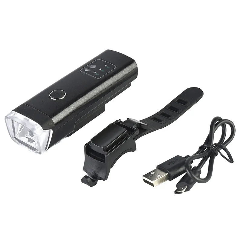 Cycling Bicycle High Light Cycling 3W Headlight Waterproof German Plug USB Charging Bike Light Bicycle Accessories