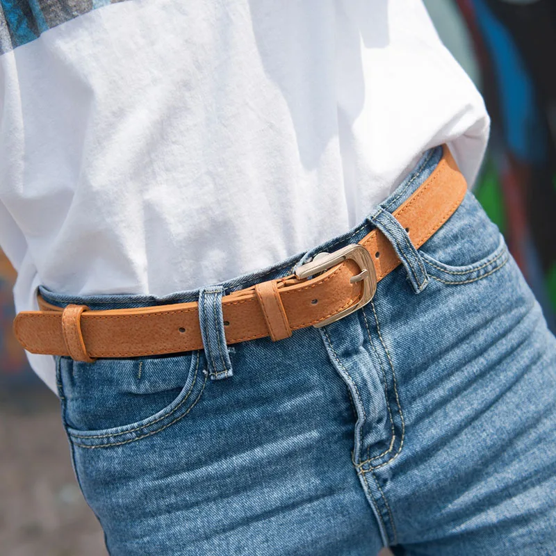 

New 2017 Fashion Women Belt Brand Designer Hot Ladies Pigskin Metal Buckle Straps Girls Fashion Accessories