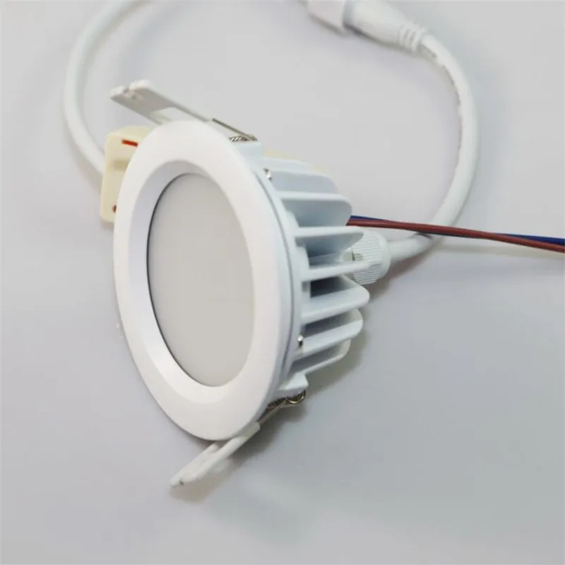 Dimmable 15W LED Downlight AC110V/AC220V IP65 Waterproof Bathroom