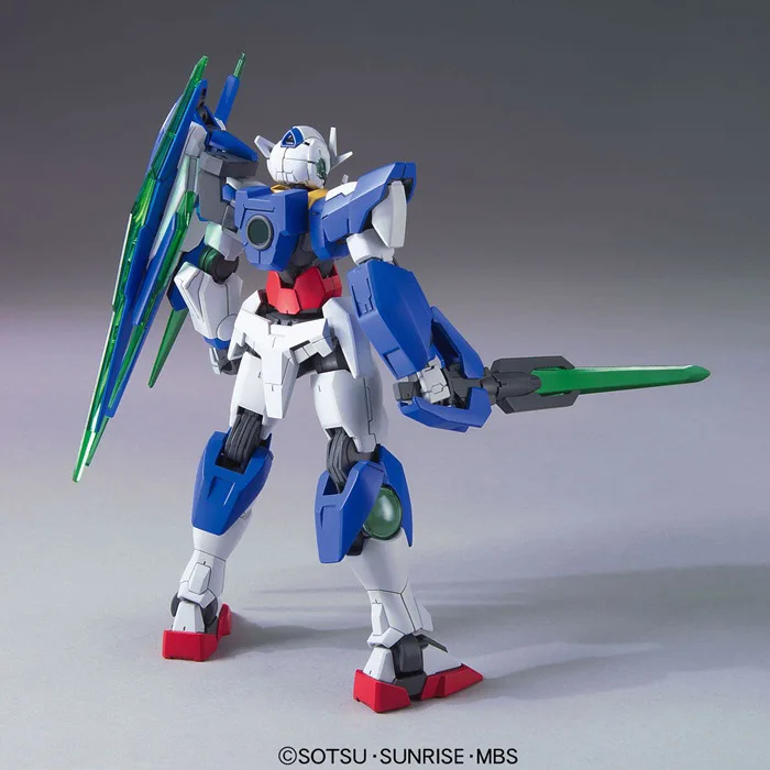 Модель Gundam HG 1/144 GN-001 EXIA 00Q GUNDAM готовая спортивная сумка ONE THUNDERBOLT бронежилет распакованный мобильный костюм детские игрушки