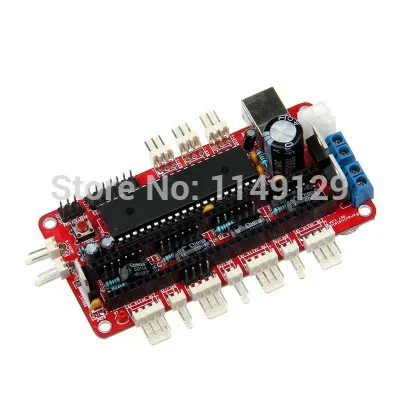 Geeetech 3D принтер контроллер плата RepRap Собранный Sanguinololu доска + 4 шт. A4988 шаговый