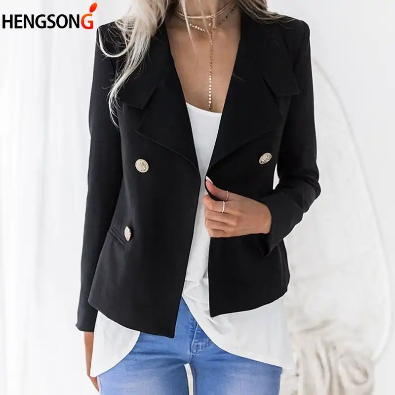 short black suit jacket womens