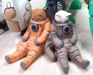 Неокрашенный набор 1/35 пилотный спящий режим кошки (только один) фигурка 30 мм