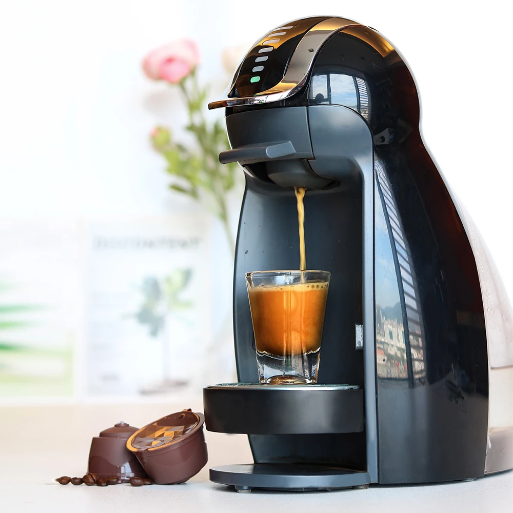 

Brown 3rd Generation Capsules and 4th Generation Crema Dolce Gusto Coffee Filter Cup Refillable Reusable Coffee Dripper Baskets