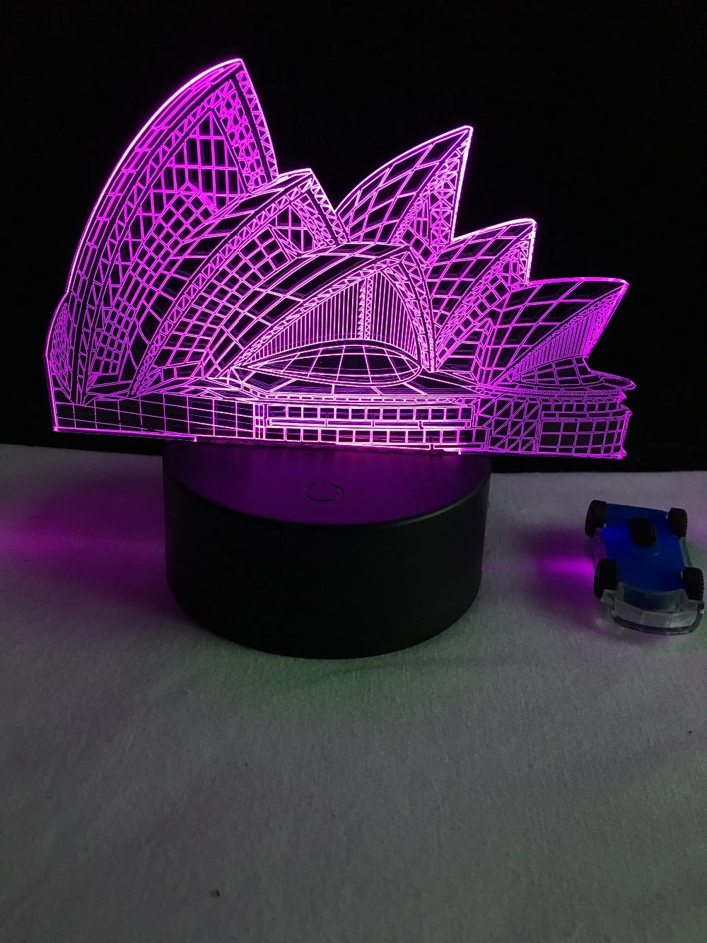 Beleuchtung Sydney Opera House 7 Color 3d Led Desk Table Lamp