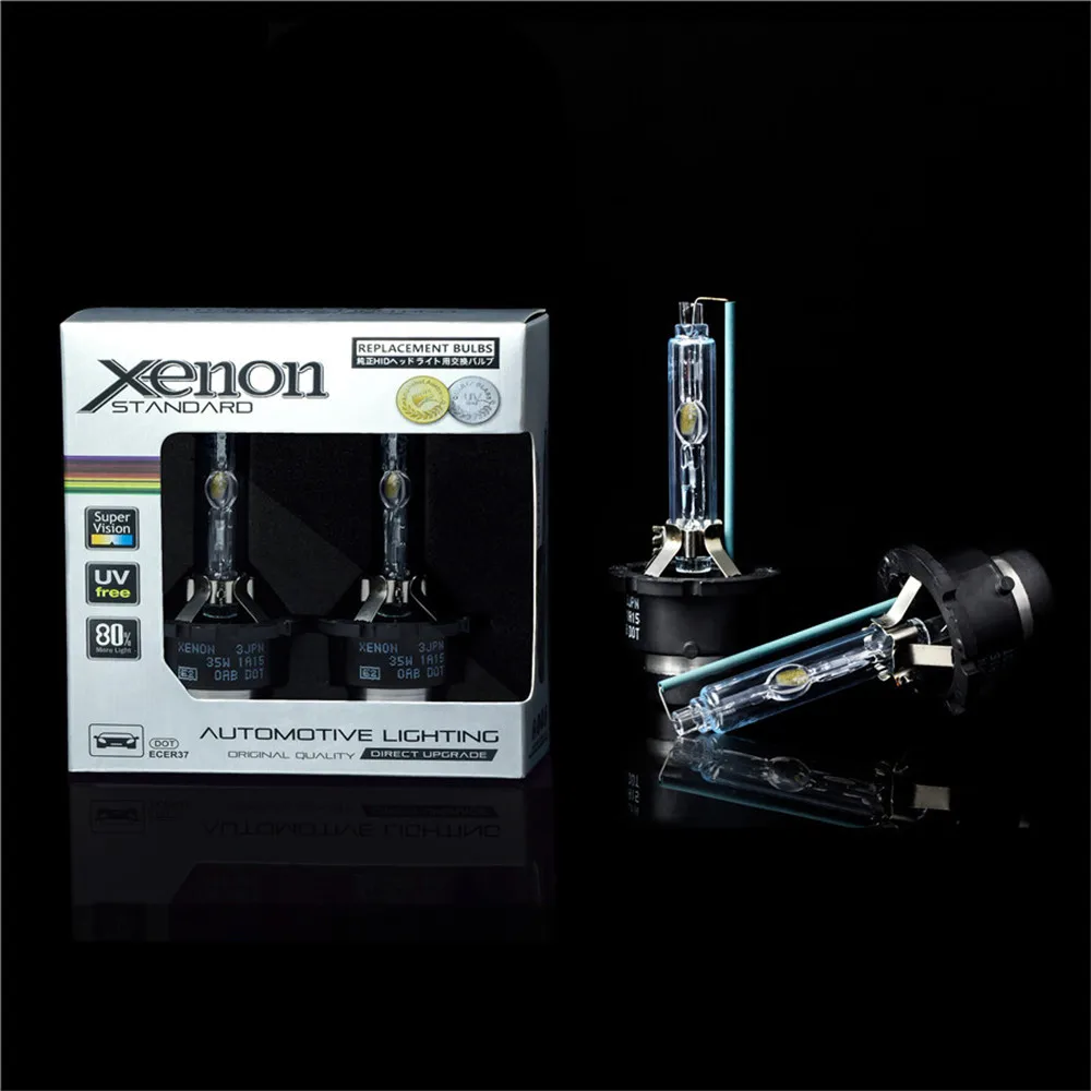 

D1S xenon HID bulb D2S lamp D3S D4S headlihgt light D1 D2 D3 D3 D4 D2R D4R Super Vision High brightness 4300K 6000K 8000K