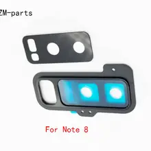 Для samsung Galaxy Note 8 N950 задняя камера стеклянная крышка объектива с корпусом Рамка Держатель запасные части