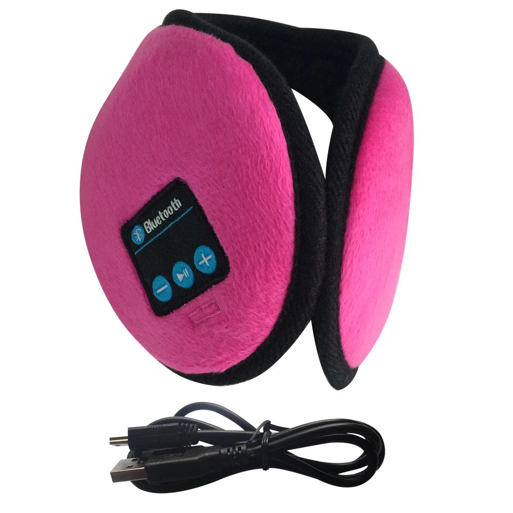 Для Прогулок Handfree беспроводной HD стерео Bluetooth наушники зимние наушники для женщин и мужчин бег музыка теплые наушники встроенный динамик