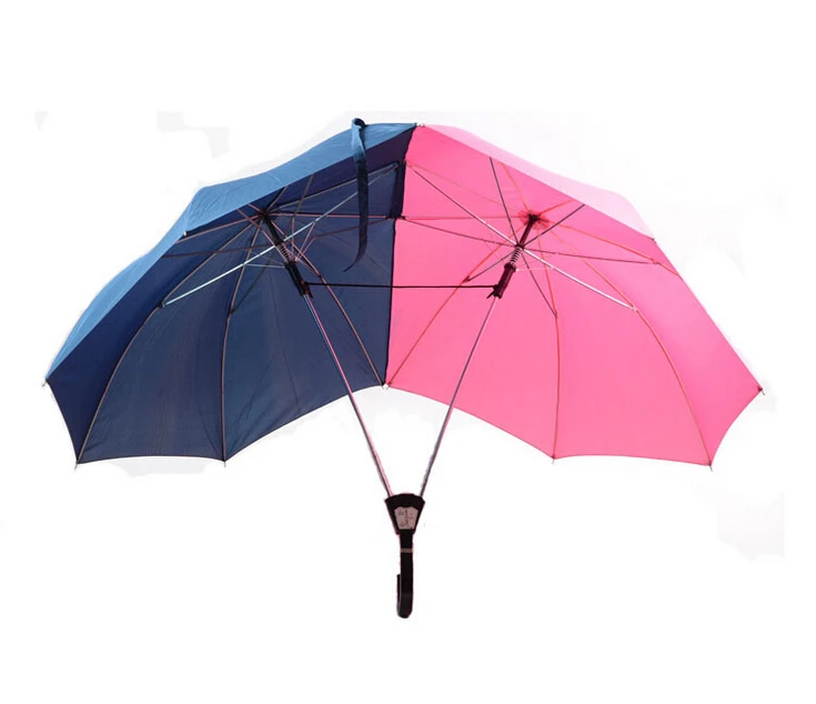 

50PCS Novelty The Double Umbrella Lover Couples Two Person Umbrella