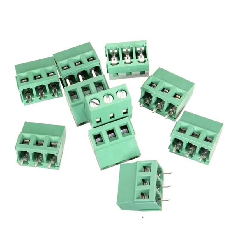 Excellway DR22 10 шт. 5,0 мм 2/3 вывод pcb винт клеммные колодки
