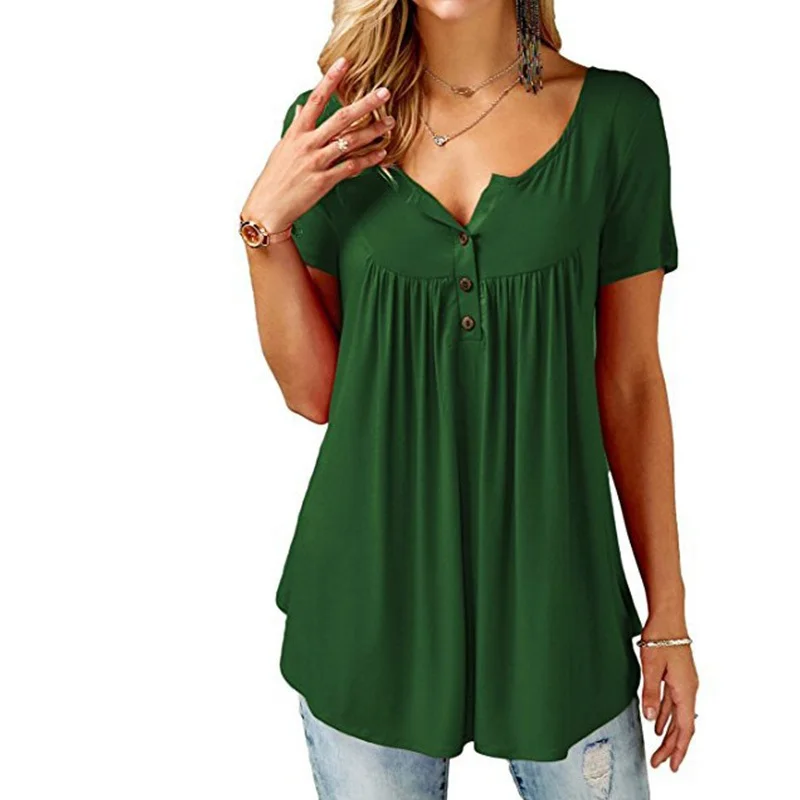 2019 multi-color Maternity Nursing T Shirts Pregnant Breastfeeding clothes for pregnant women Short Sleeve Tops Shirt Tee