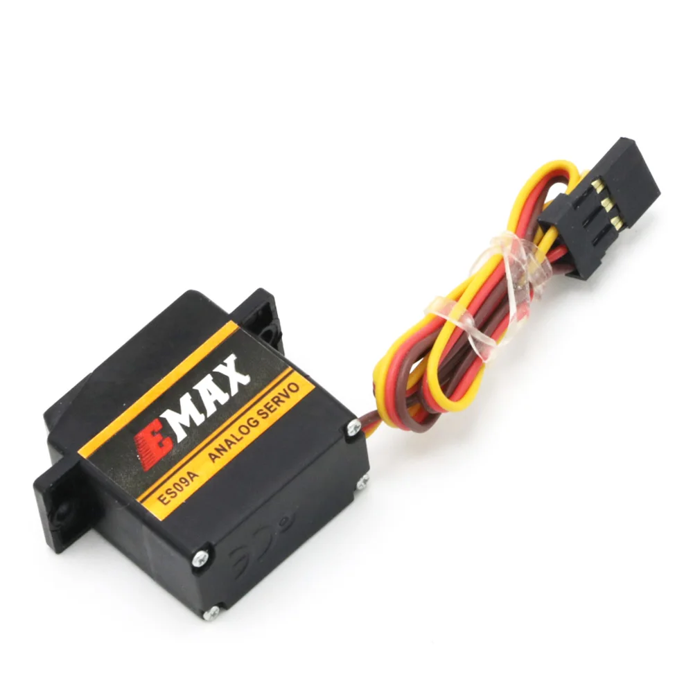 4 шт./лот EMAX ES09A ES09D ES09MA ES09MD сервопривод с двойным подшипником для Trex 450 RC вертолетов