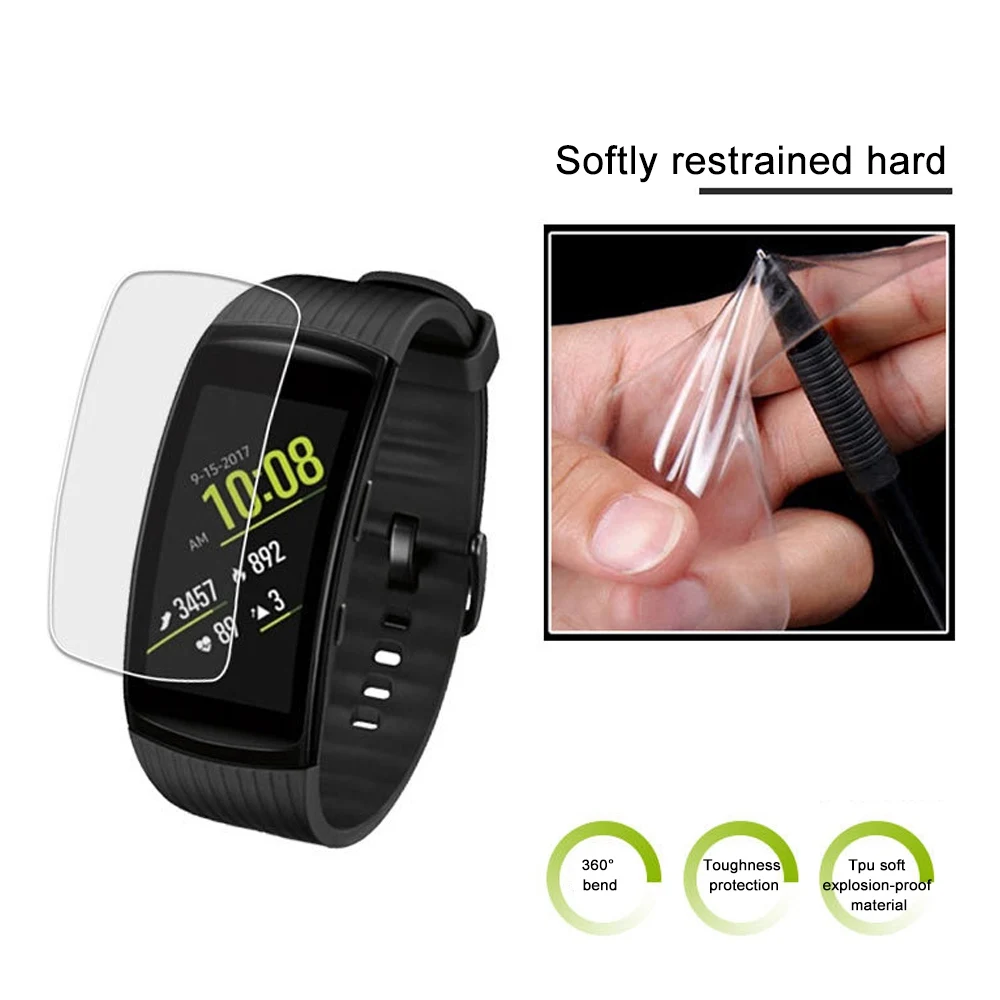 Защитная пленка для экрана samsung gear Fit 2/Fit 2 Pro чехол смарт часов из ТПУ