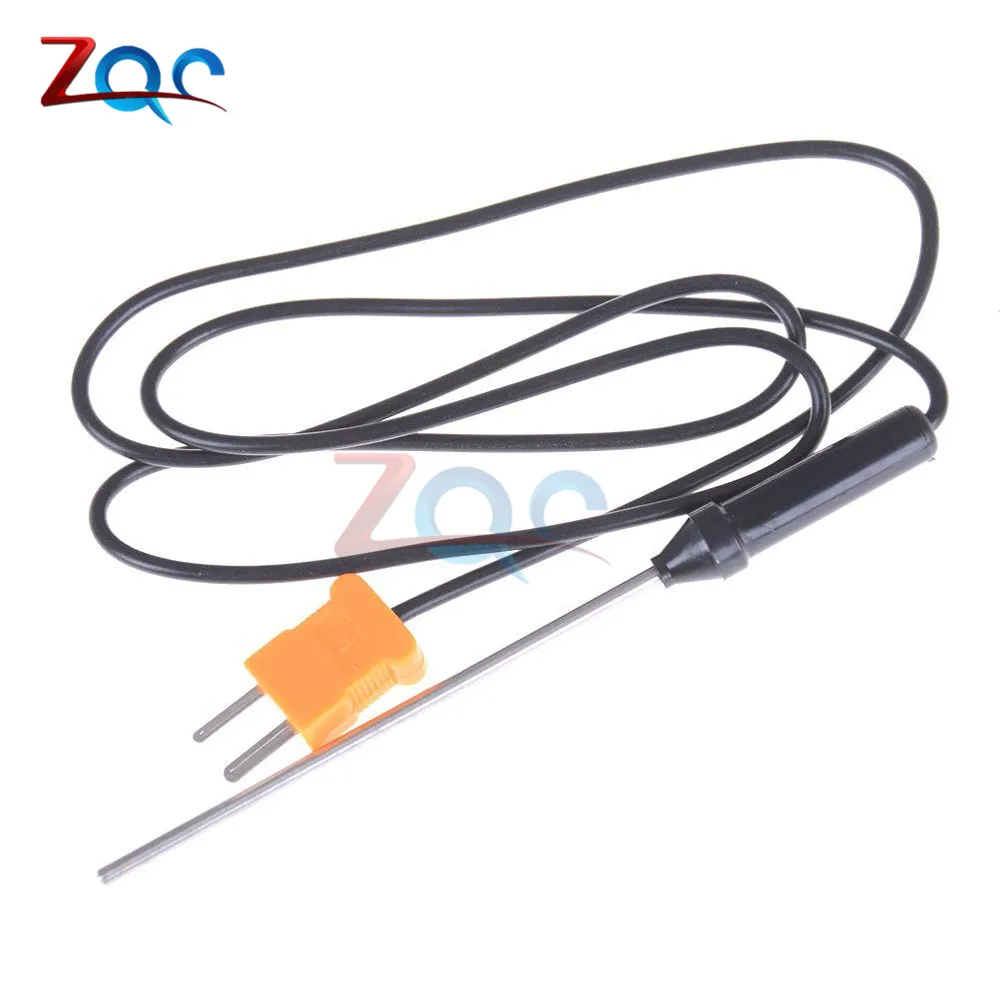 

TP02 TP-02 TP 02 K Type Thermocouple Probe Sensor Temperature Controller with Wire Cable TP-02