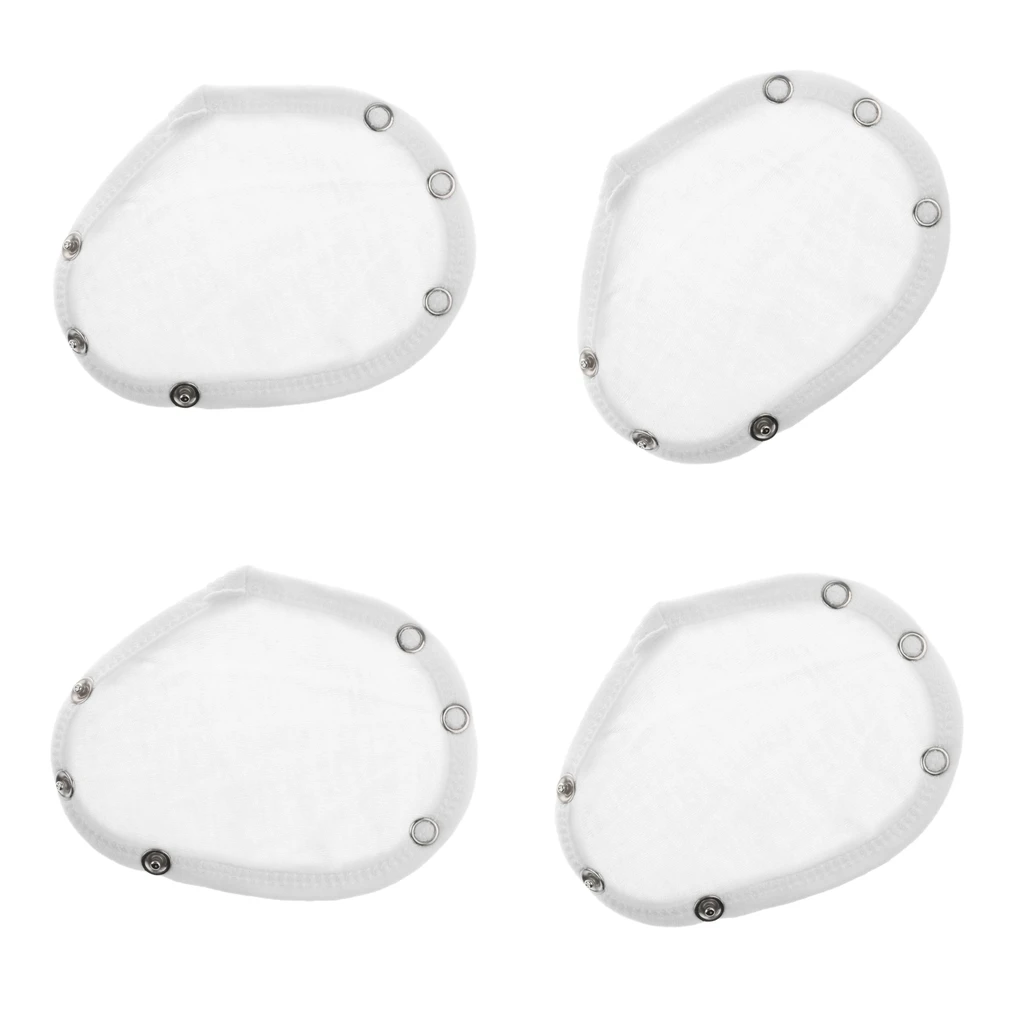 Baby Kids Boy & Girl Bodysuit / Onesize Extenders ( Pack of 4) White