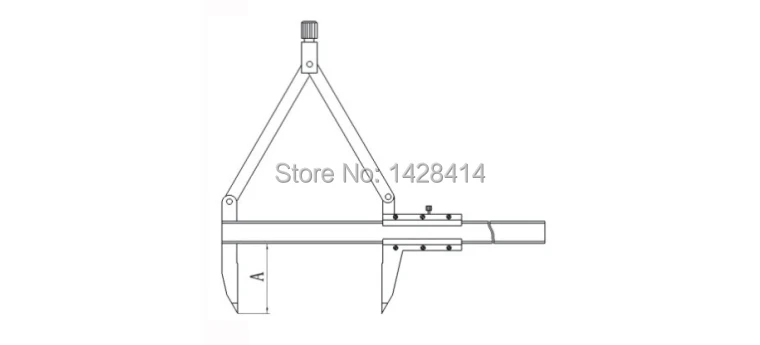 0-150 мм/" Компас штангенциркуль с запирающимся винтом/компас суппорт/компас штангенциркуль с закаленным scriber/наконечник