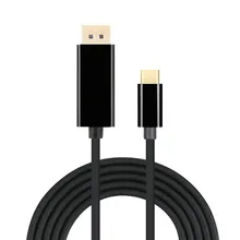 USB C к DP/Displyport кабель 4k 2k USB 3,1 type C к DP конвертер 1080P адаптер высокой четкости кабель для телефона S8 notebook Pro
