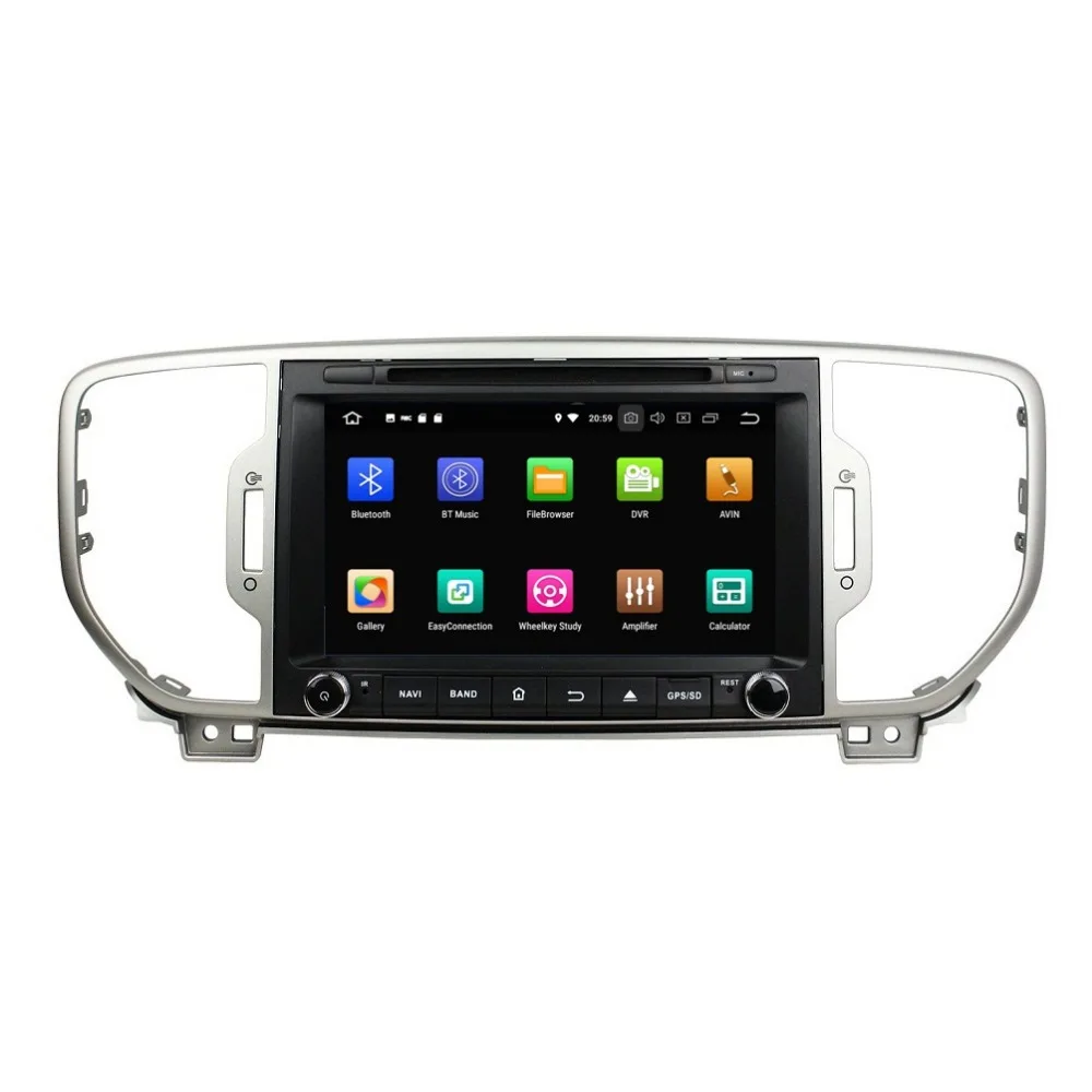 Best 8" Android 8.0 Car Stereo Radio DVD GPS Navigation for Kia Sportage 2016 4GB RAM Bluetooth WIFI USB DVR Mirror-link IPS Screen 1 Best 8" Android 8.0 Car Stereo Radio DVD GPS Navigation for Kia Sportage 2016 4GB RAM Bluetooth WIFI USB DVR Mirror-link IPS Screen 1