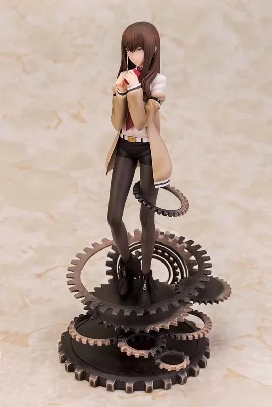 Anime 28CM Steins Gate Makise Kurisu Laboratory Member PVC Figure Collectible Model Toy Gift