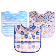 3/5 шт в наборе, для детей и младенцев Водонепроницаемость терка для фруктов и овощей для полиэтиленовые нагрудники для маленьких мальчиков и девочек детские нагрудники babador para bebe