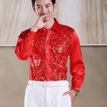 Белый/красный/розовый/желтый/ярко-розовый/королевский синий/небесно-голубой/сиреневая рубашка на заказ Шелковый мужской, свадебный/Жених/мужские рубашки CS16