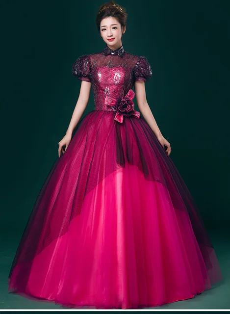 Hot Pink Gowns