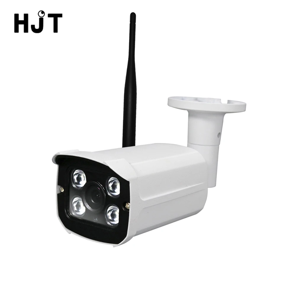 

HJT Wifi IP Camera Wireless 720P 1.0MP Mini HD 4IR Night Vision CCTV Security Monitor Outdoor H.264 Onvif Micro TF Card
