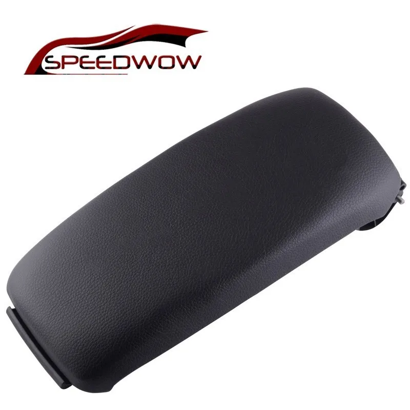 SPEEDWOW Car Accessories Car Armrest Cover Arm Rest Cap Console Center Clip PU LeatherFor Audi A3 8P 2003- 2012