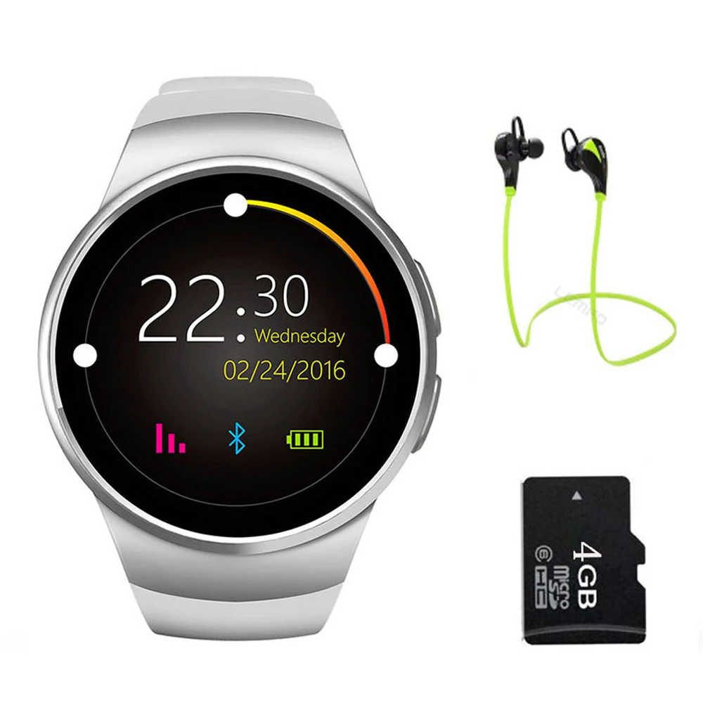 Newest Smart Watch Phone MTK2502C 1.3 inch round IPS touch