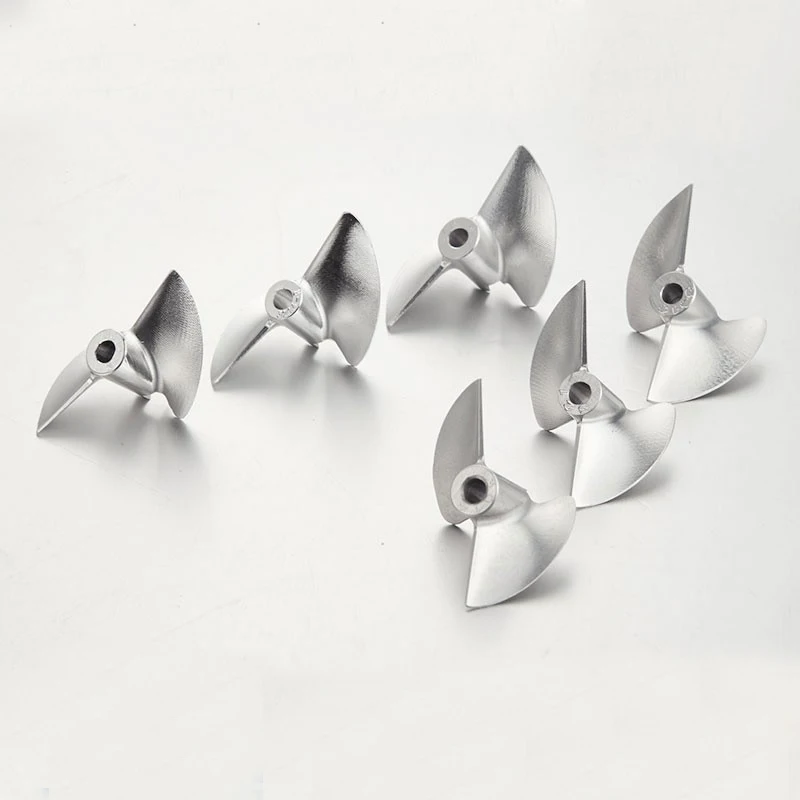 

1PC CNC Aluminum Two-blade Propeller D40/D42/D45/D48mm 4.76mm Aperture Propellers Pitch 1.9inch Props for RC CAT HYDRO Boats